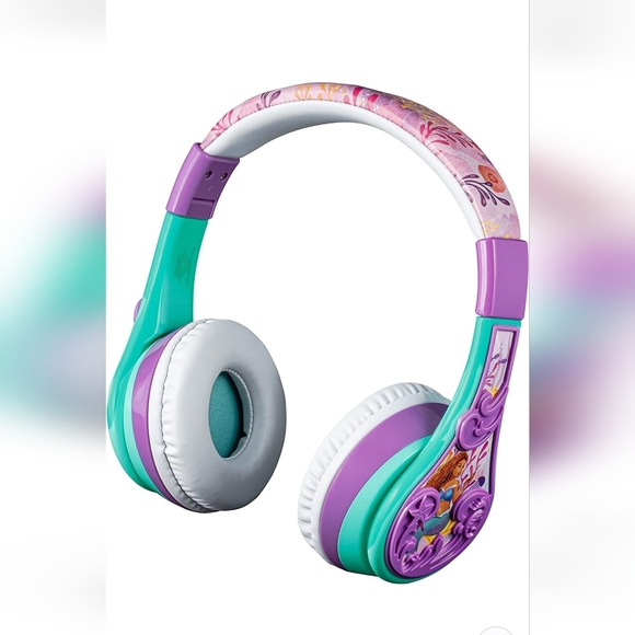 Wireless Headphones with Microphone Includes Aux Cord, Volume Reduced,* NIB* - Picture 4 of 7